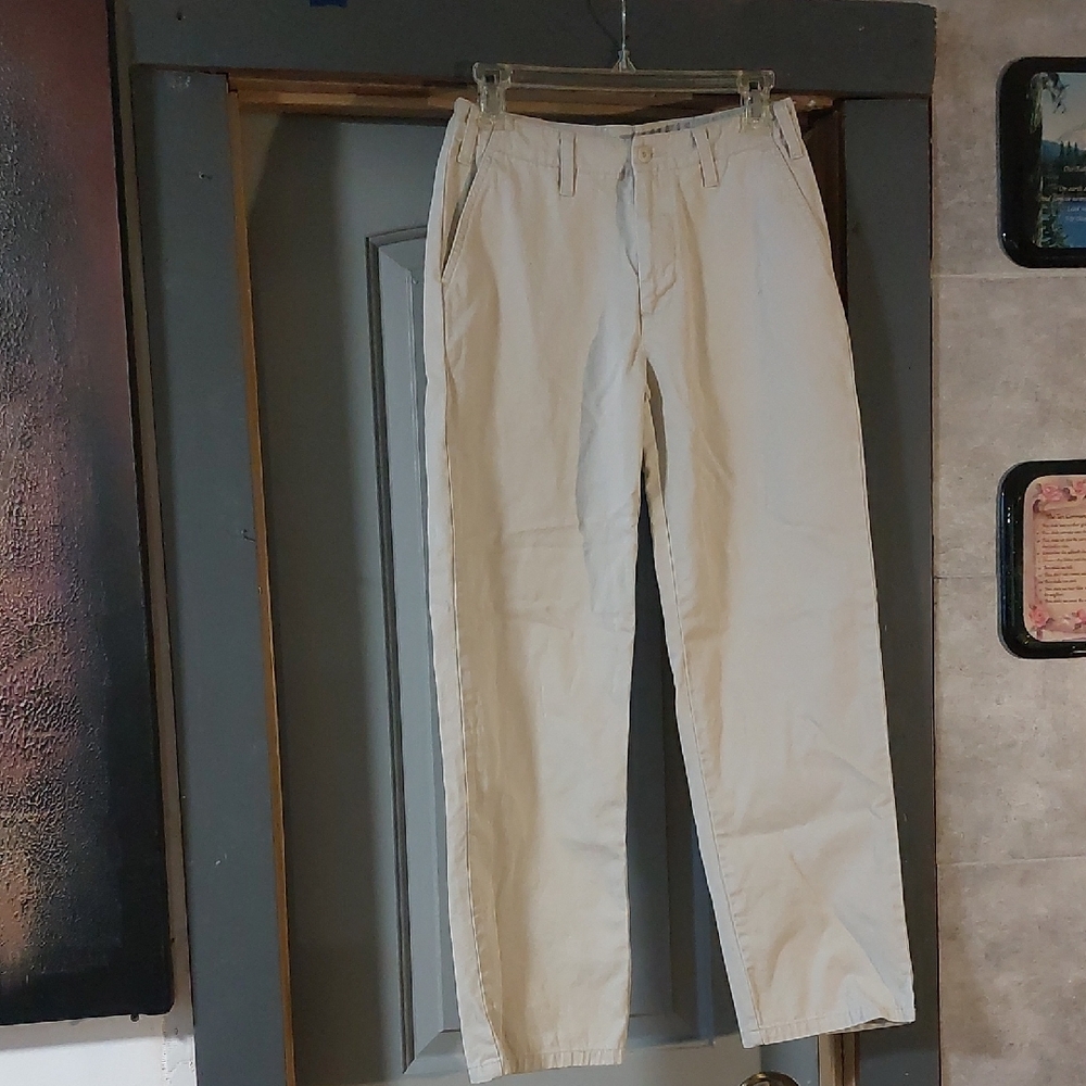 Women Bass Cream Pants Sz 2